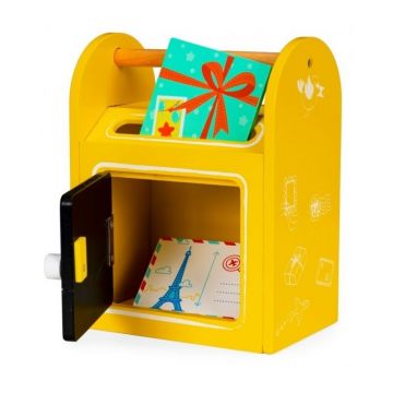 Cutie pentru scrisori din lemn pentru copii Ecotoys 2623