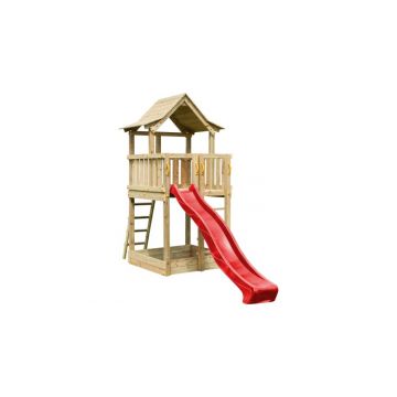 Spatiu de joaca din lemn Pagoda - Turn Blue Rabbit 2.0 cu platforma 1.5m
